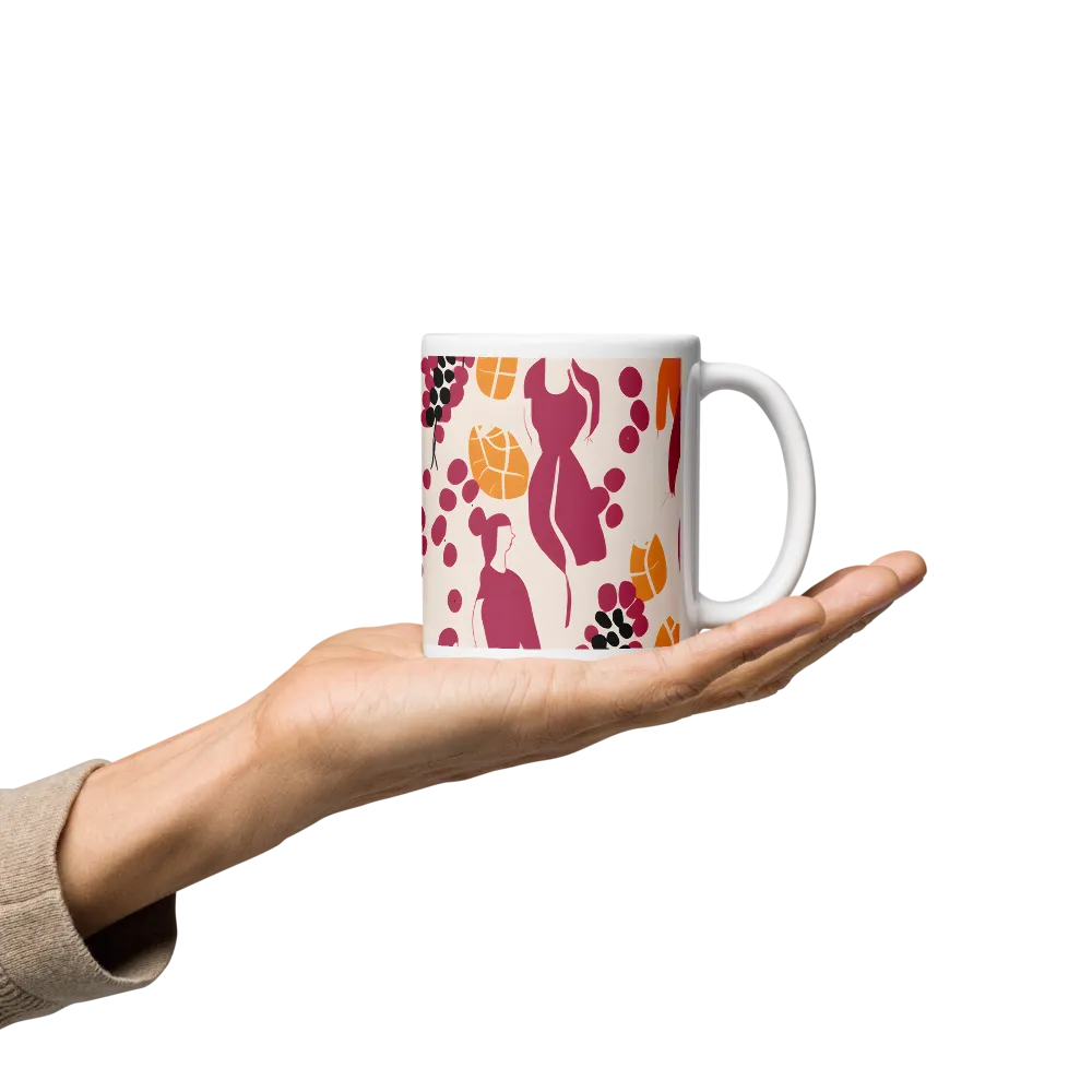 Fashion and Flora: An Abstract Dance | Mugs | Multiple Sizes & Colors