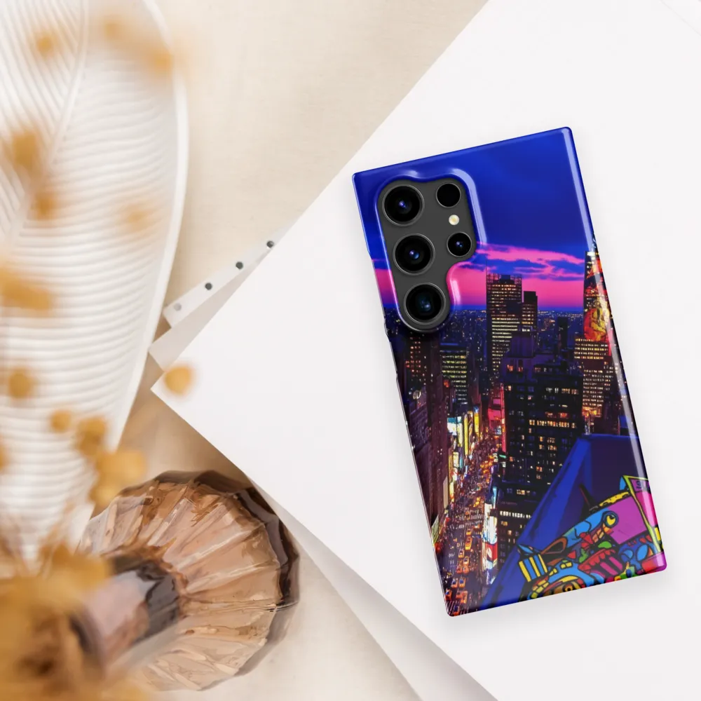 Neon Twilight: A City in Vibrance