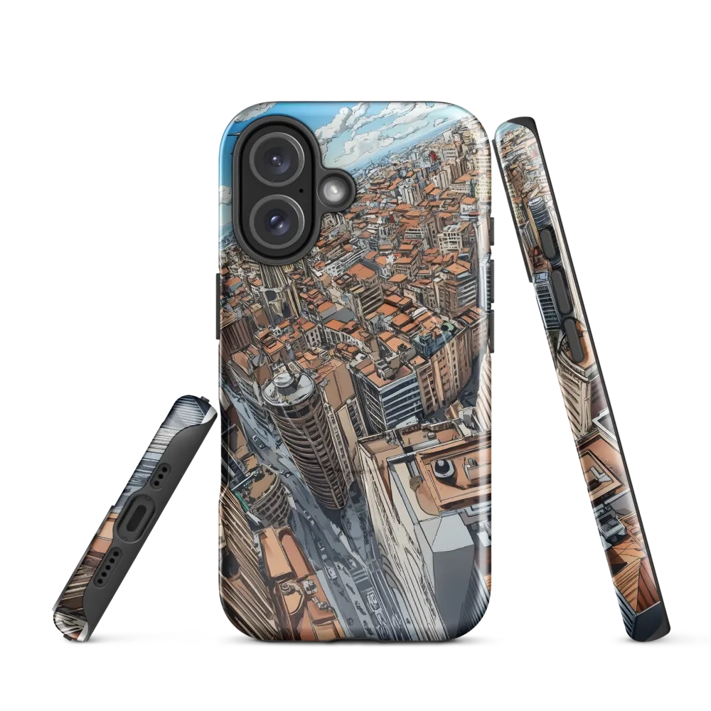 Aerial Symphony of Urban Life