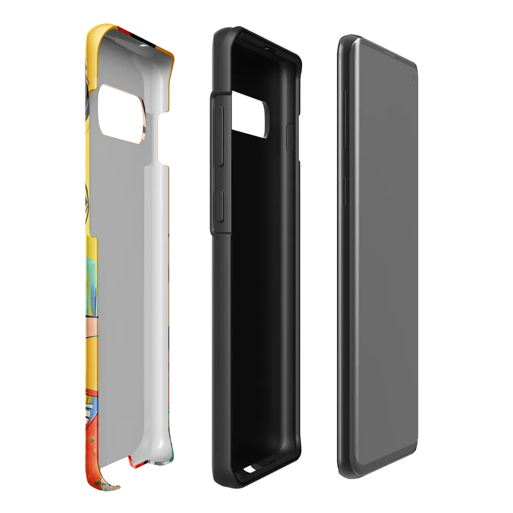 Playful Elegance | Phone Case |  S10 Plus | Tough Case | Glossy