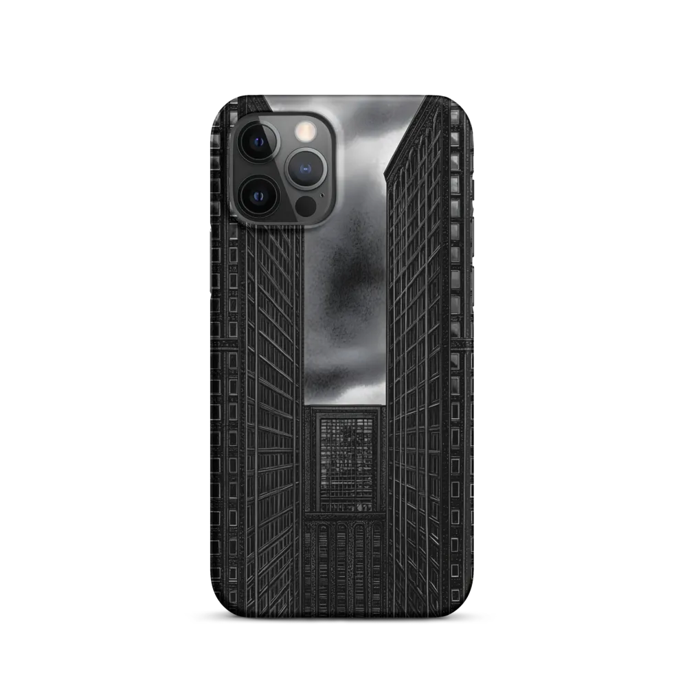 Between Towers: An Urban Reflection | Phone Case |  12 Pro | Snap Case | Matte