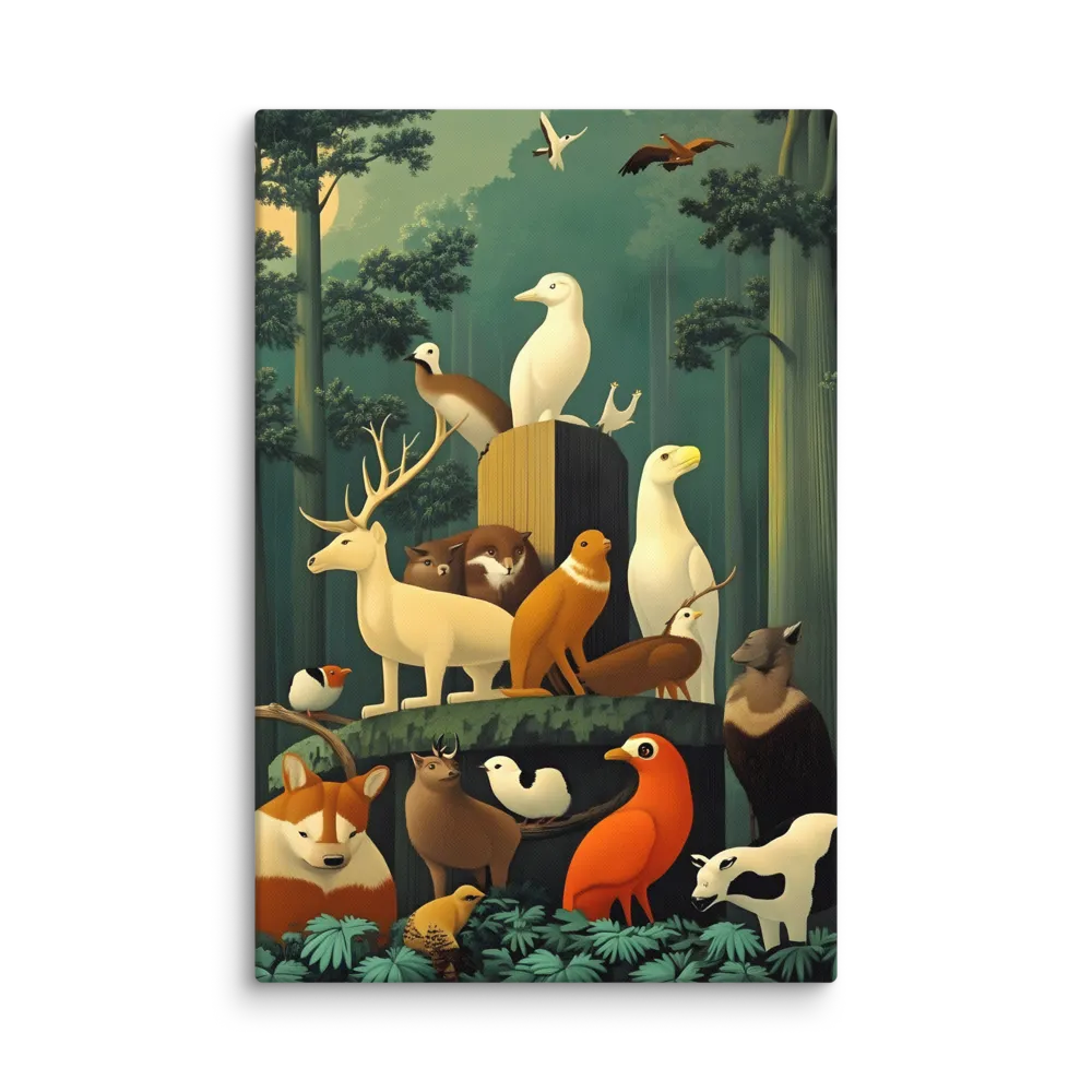 Council on the Mossy Plinth