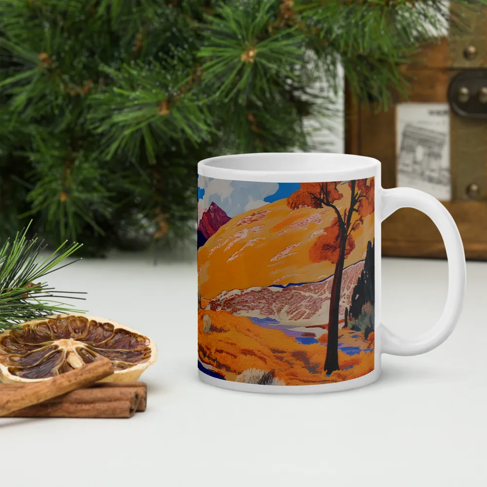 Autumn Serenity: A Vibrant Landscape | Mugs | Multiple Sizes & Colors