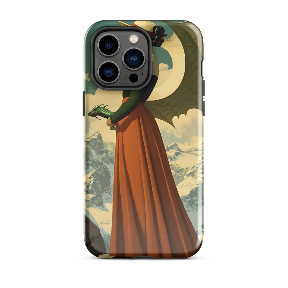 Mystic Harmony: The Dragon Keeper | Phone Case |  14 Pro Max | Tough Case | Glossy