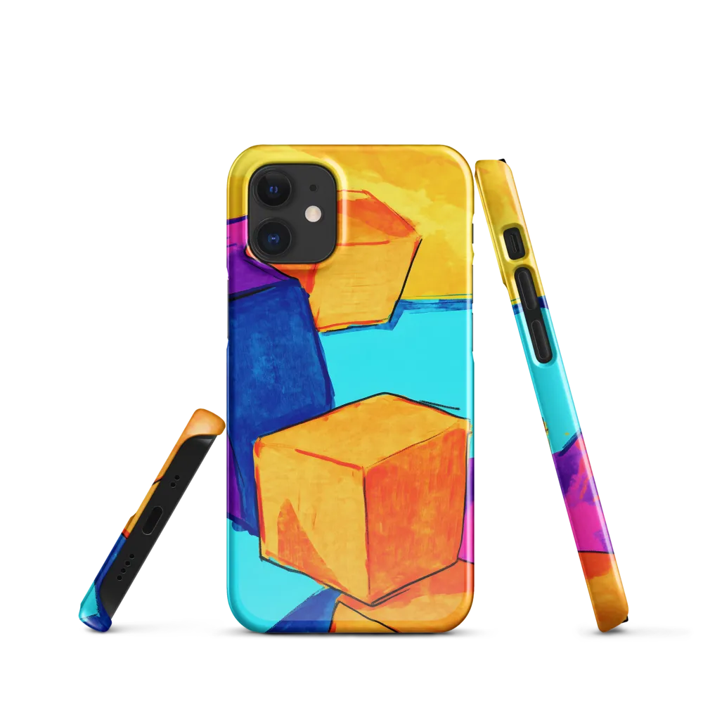 Playful Cubes in Vibrant Harmony