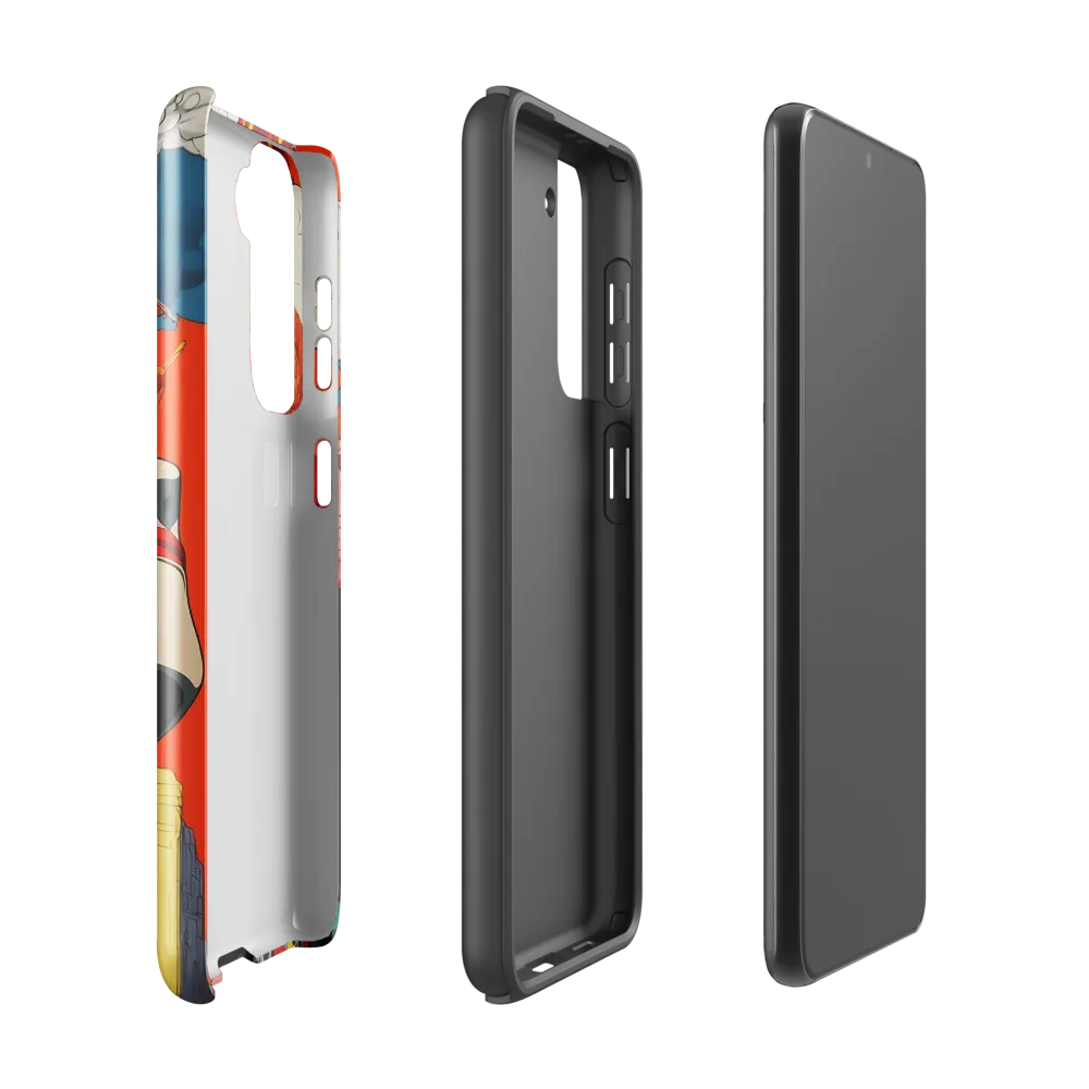Eruption of Power | Phone Case |  S21 | Tough Case | Glossy