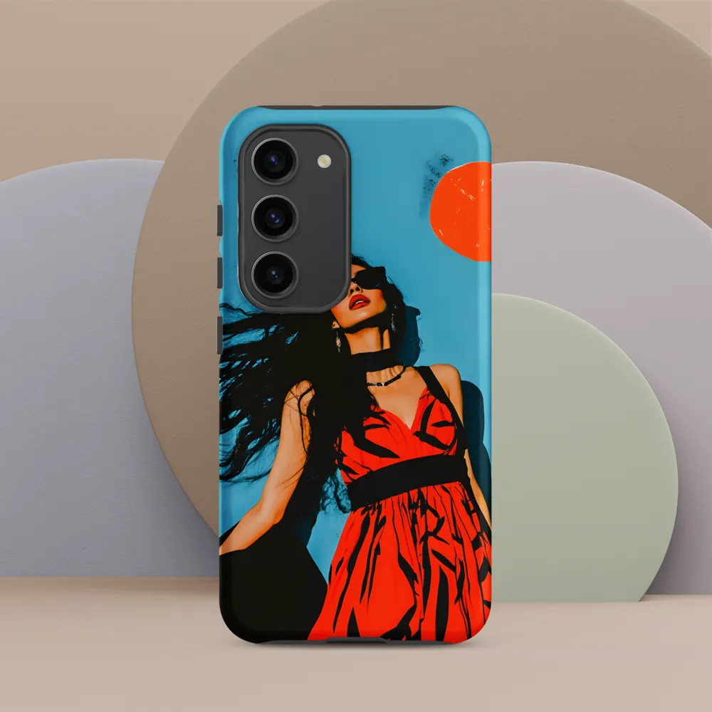 Sunset in Fashion: A Modern Portrait