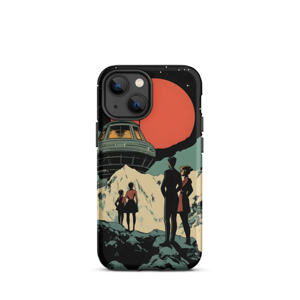 Echoes of a Red Sun | Phone Case |  13 mini | Tough Case | Matte