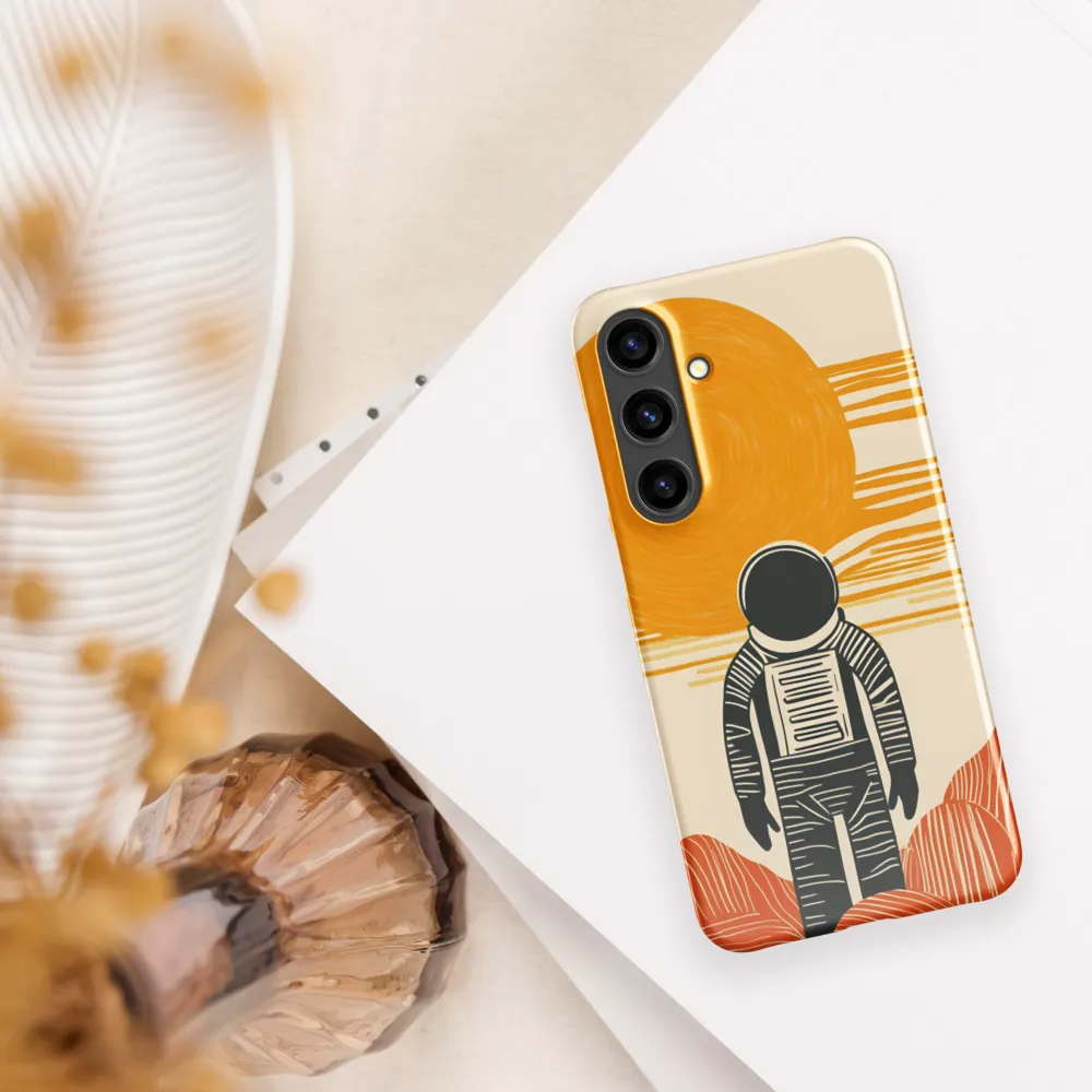 Contemplation on a Distant World | Phone Case |  S24 Plus | Snap Case | Glossy