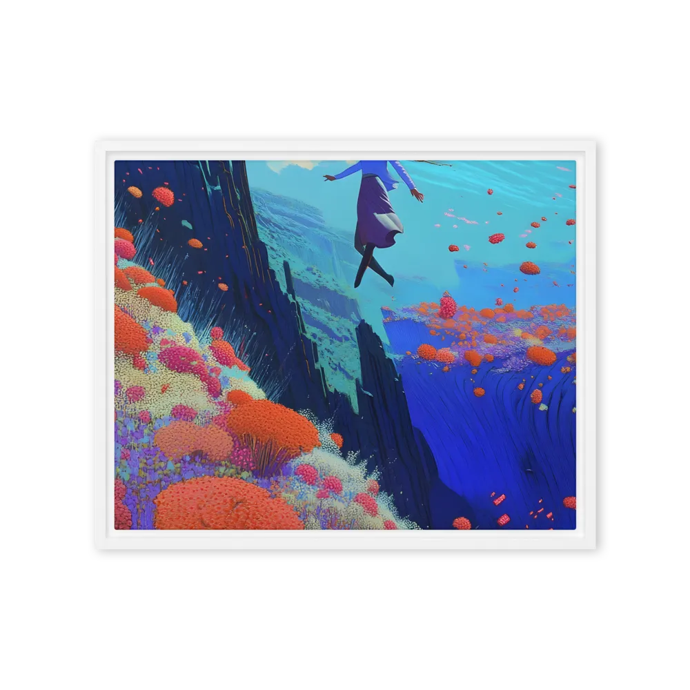 Whispers of Freedom | Canvas with White Frame | 16″×20″