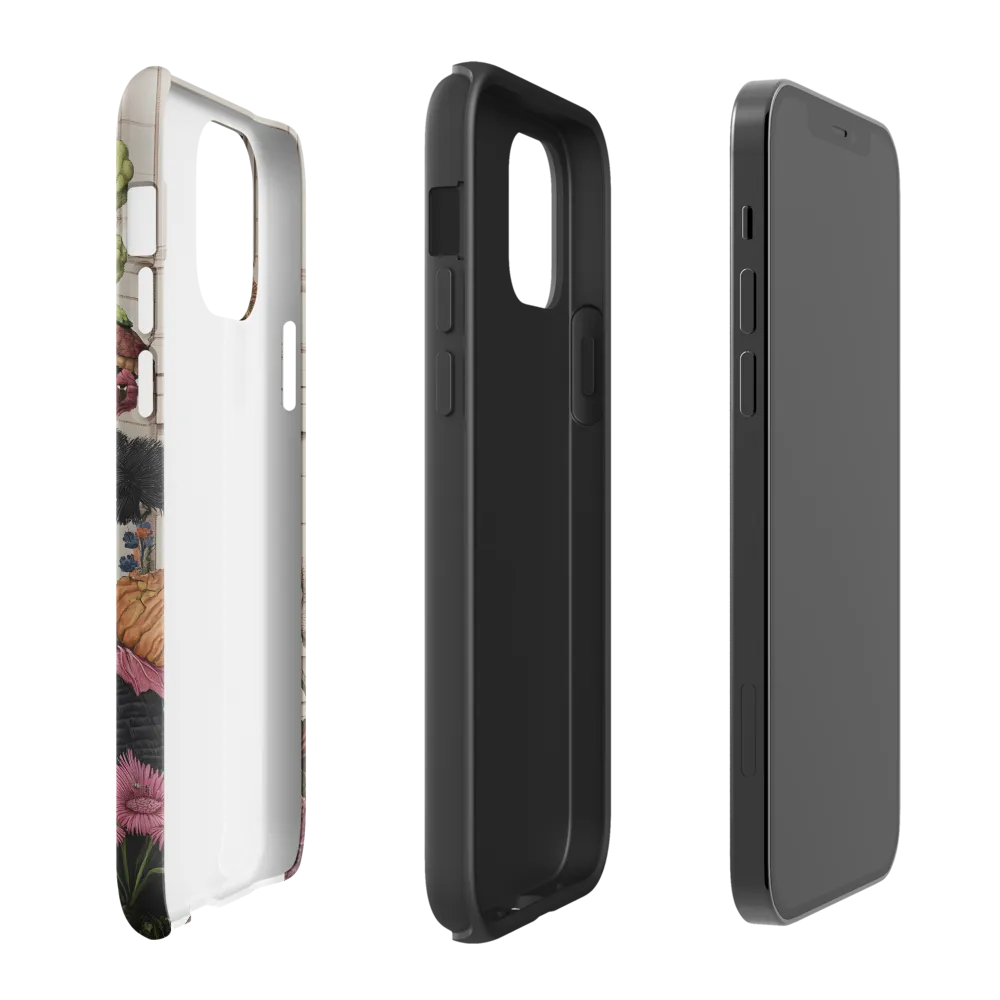 Reimagined Vitality: A Whimsical Encounter | Phone Case |  12 | Tough Case | Matte