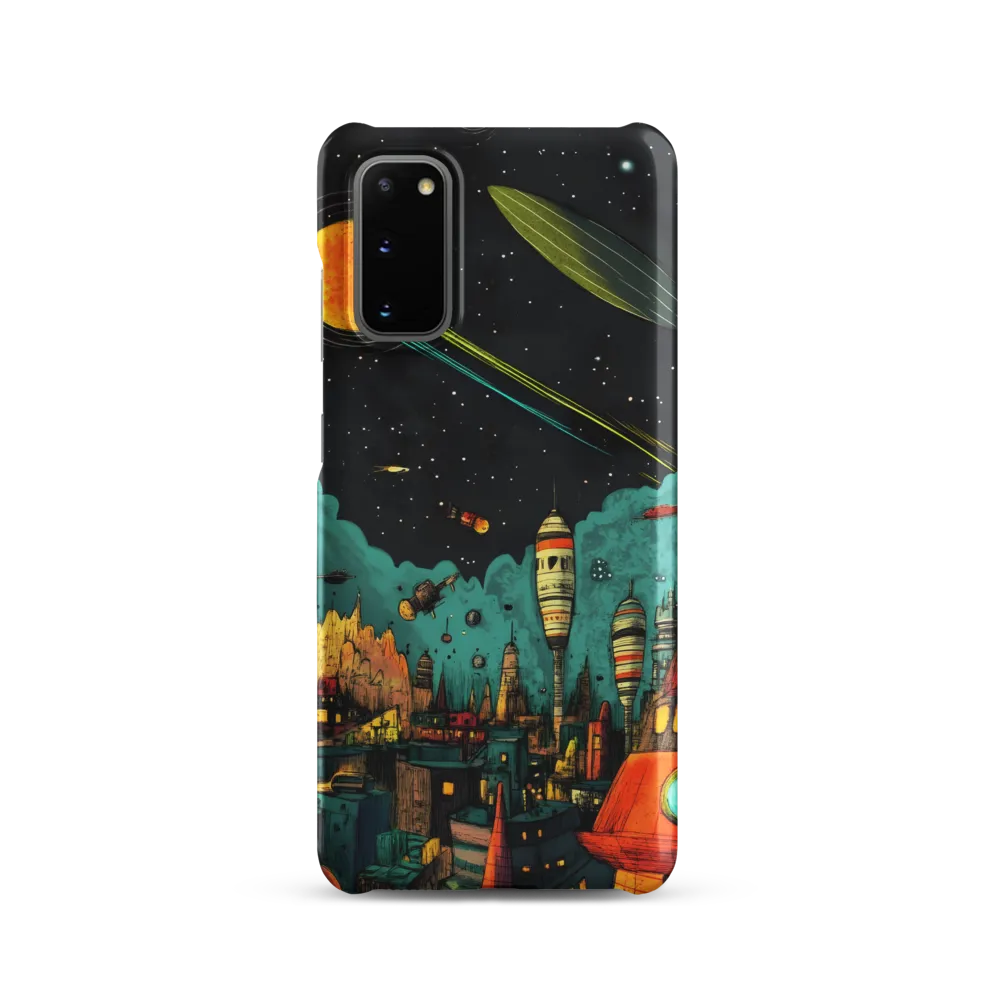 Galactic Cityscape: A Journey Through Imagination