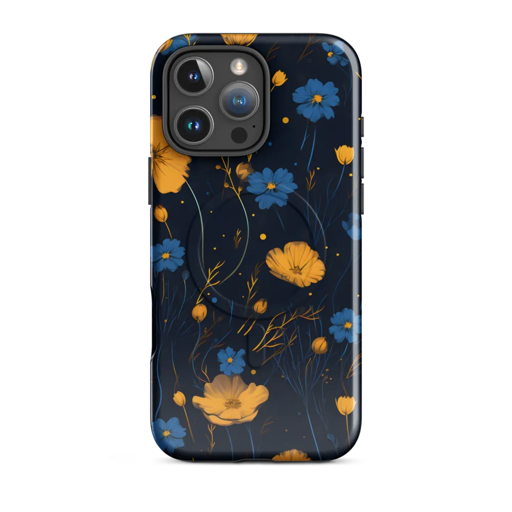Nocturnal Blossoms | Phone Case |  16 Pro Max | MagSafe® Tough Case | Glossy