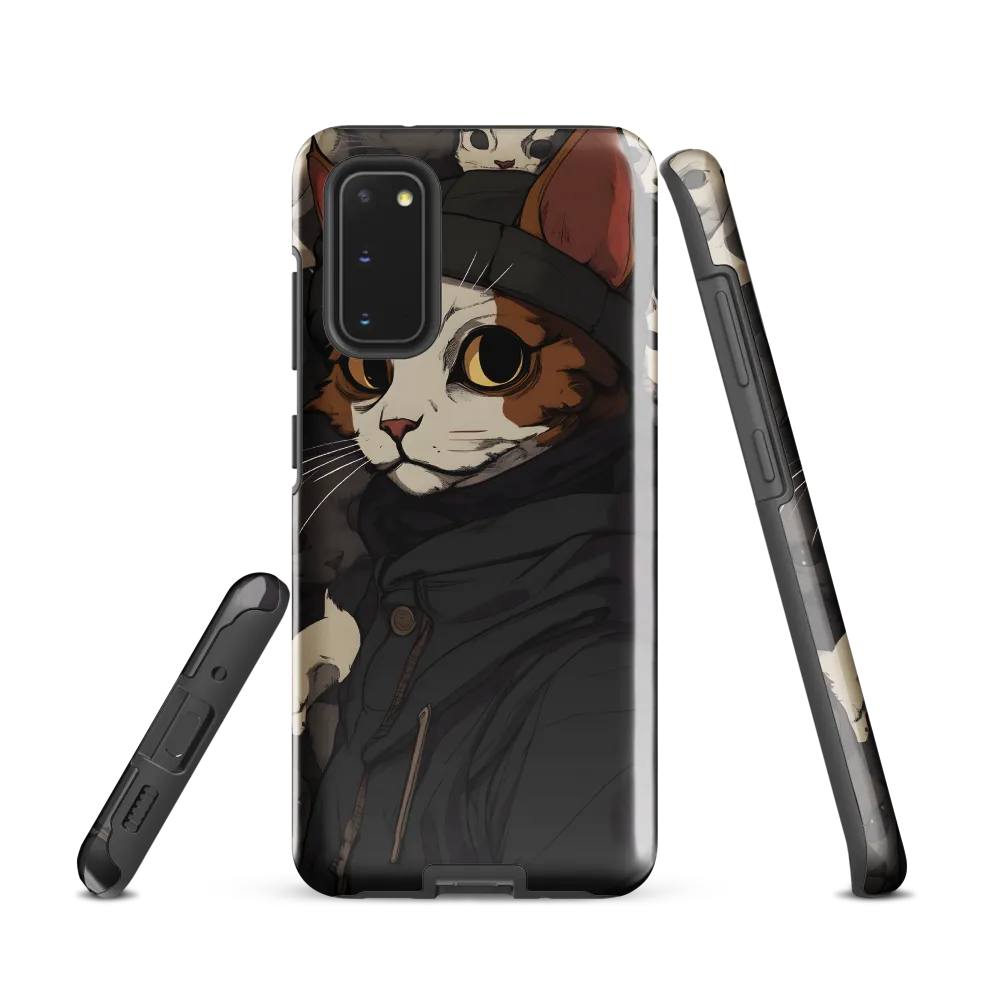 Whimsical Cat Portrait
