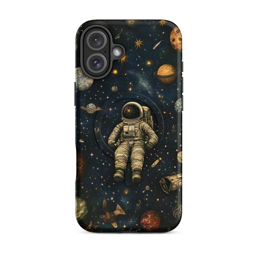 Cosmic Voyage: An Astronaut's Solitude