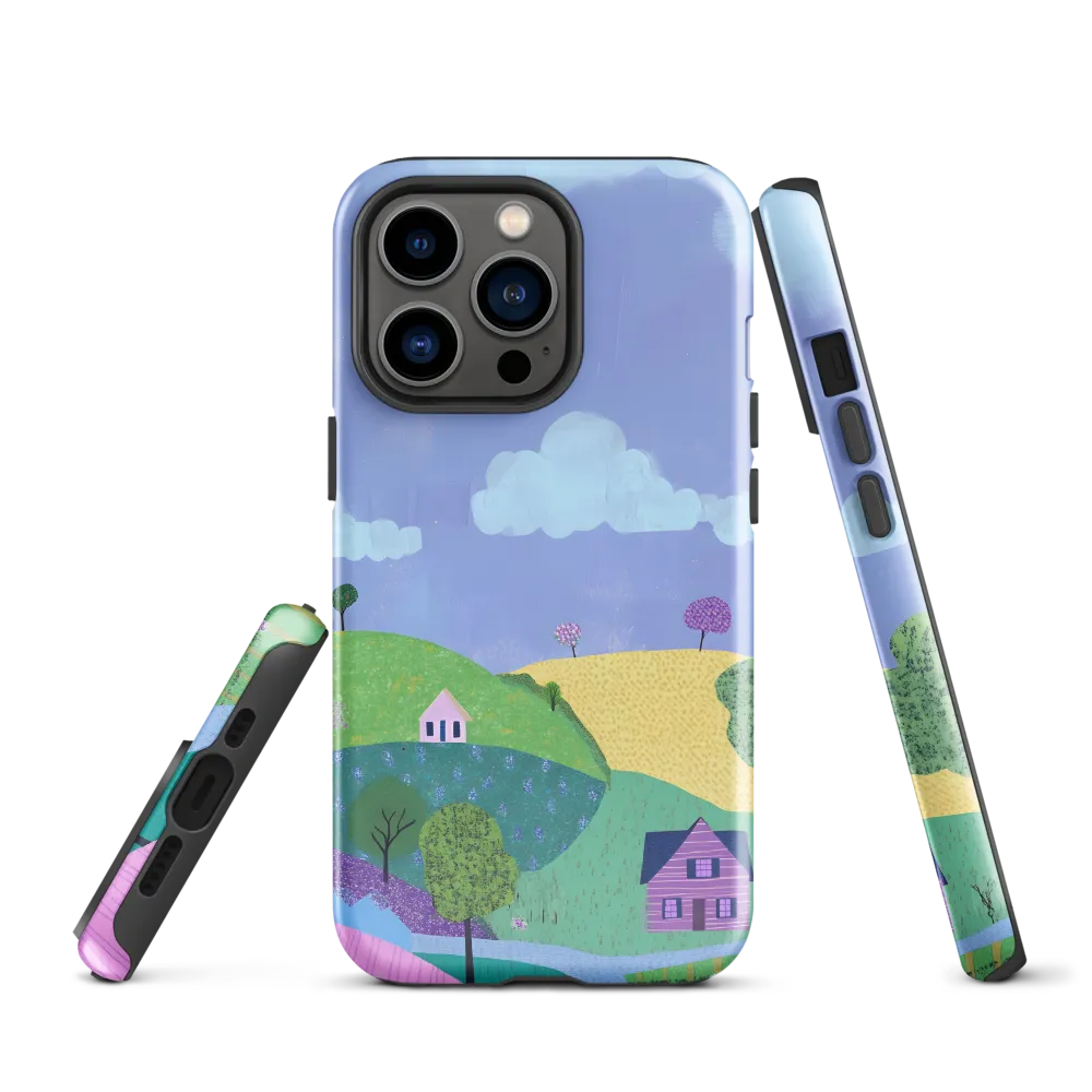 Whimsical Hills and Quaint Homes