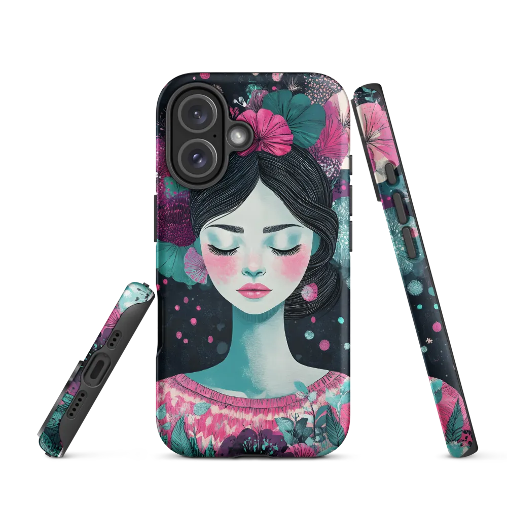 Embrace of Floral Serenity | Phone Case