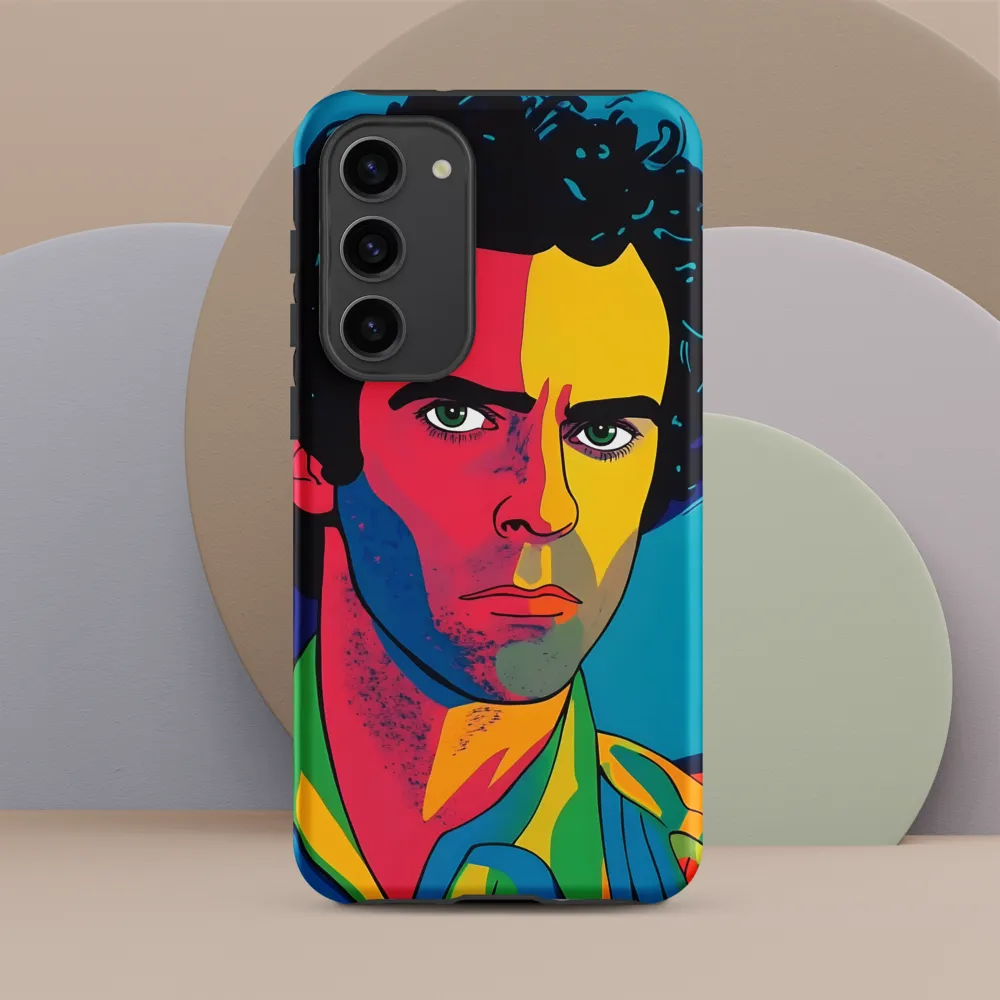 Electric Visage: A Portrait of Vibrance