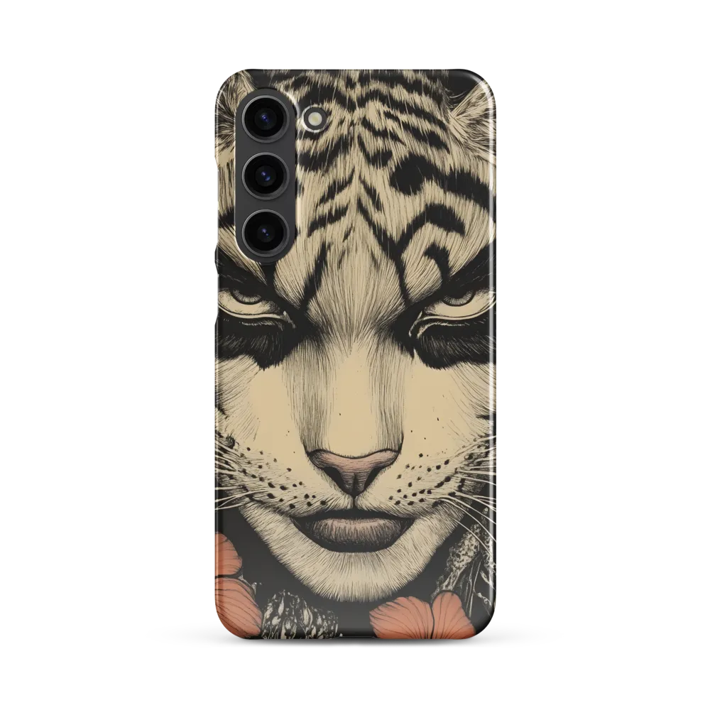 Feline Majesty: The Human-Leopard Connection | Phone Case |  S23 Plus | Snap Case | Glossy