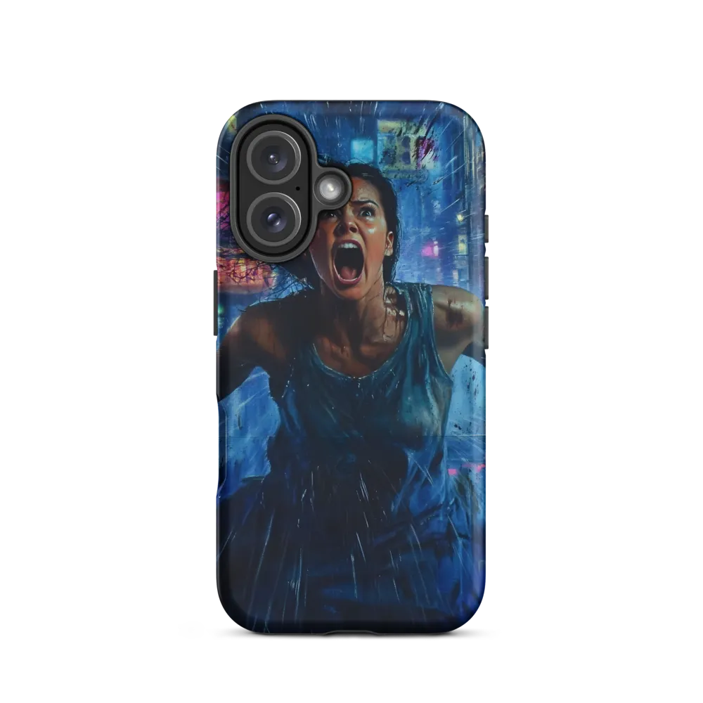 Breaking Through: The Scream of Despair | Phone Case