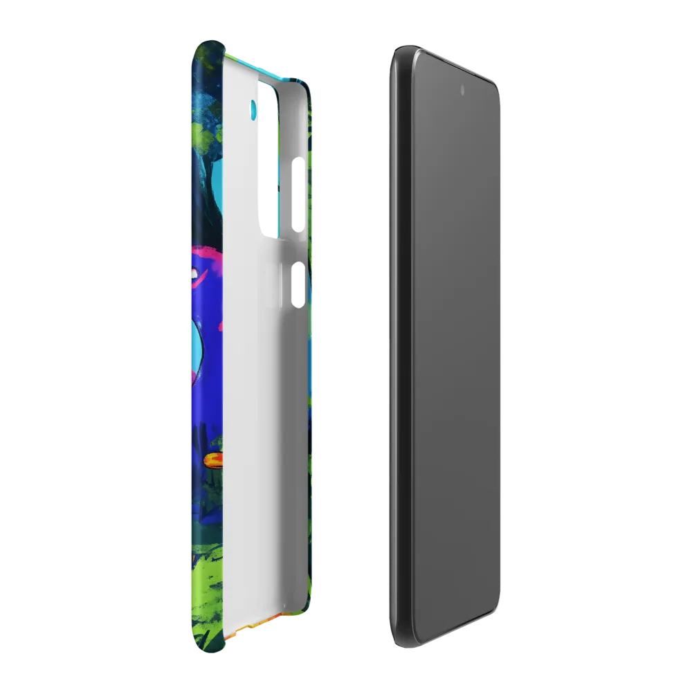 Journey Through a Whimsical Forest | Phone Case |  S21 Plus | Snap Case | Matte