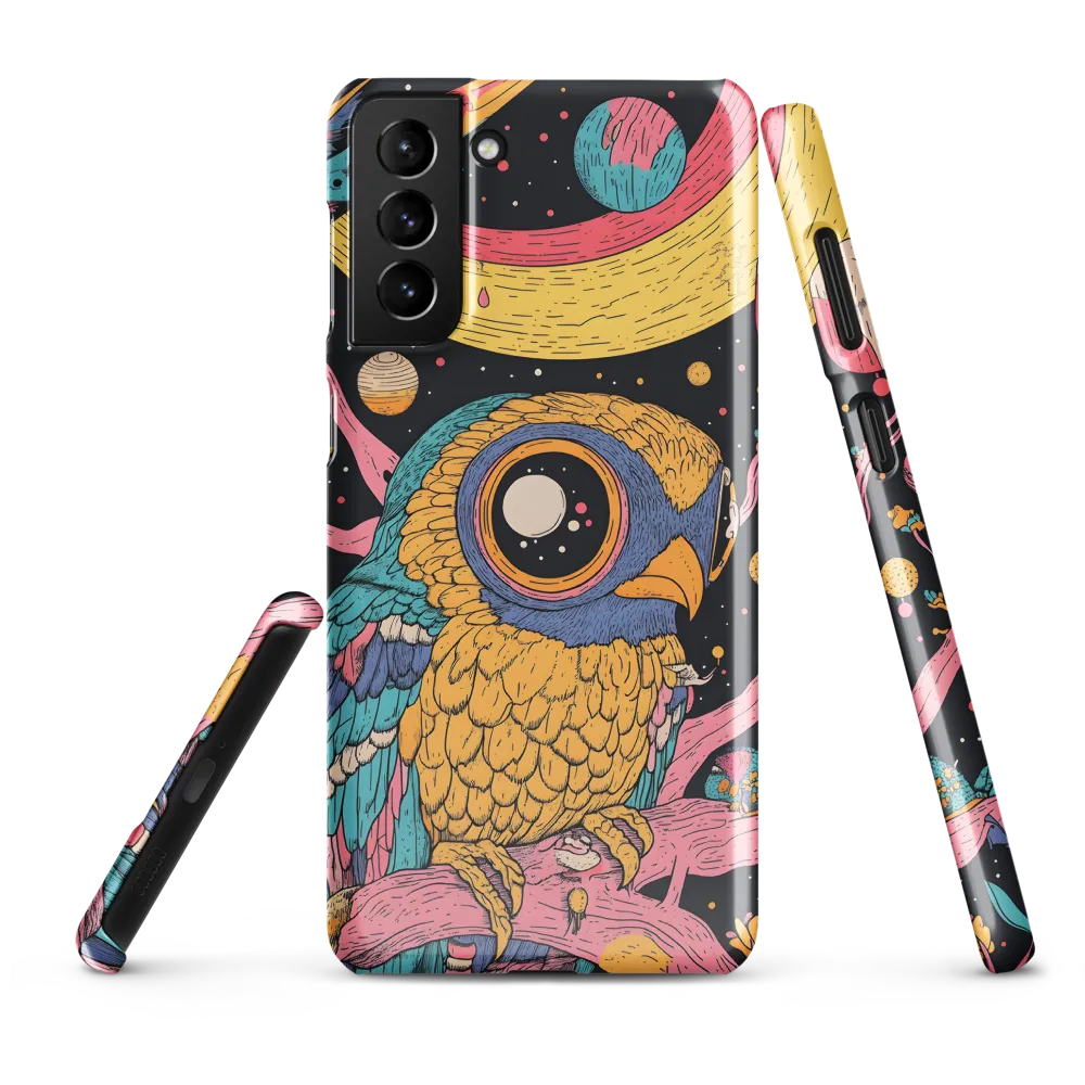 Whimsical Cosmic Owl