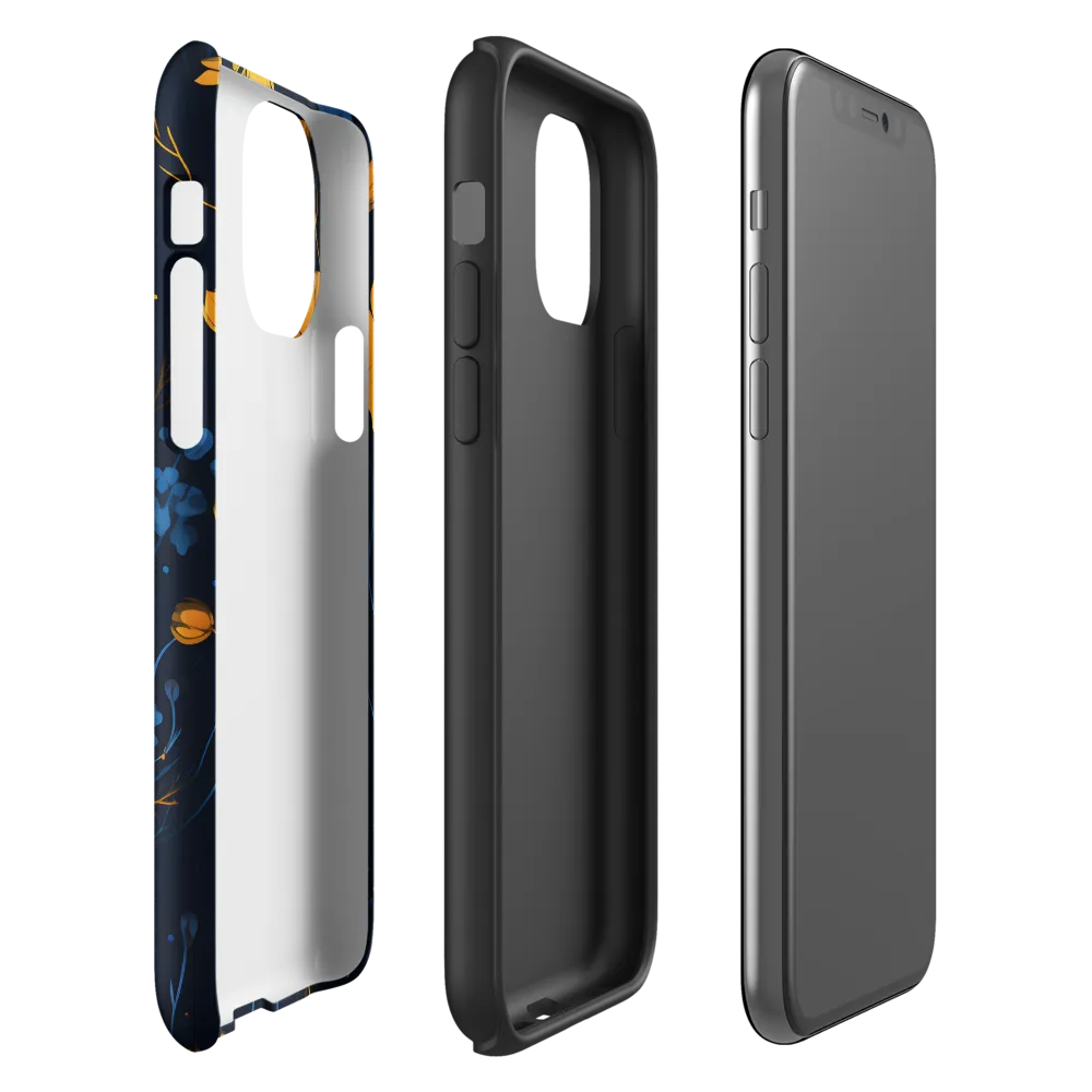 Nocturnal Blossoms | Phone Case |  11 Pro | Tough Case | Glossy