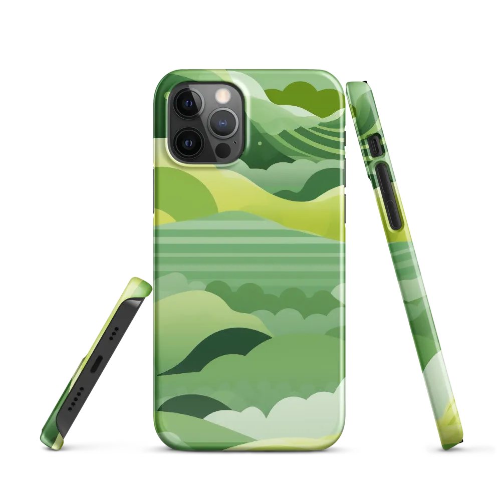 Tranquility in Green Waves