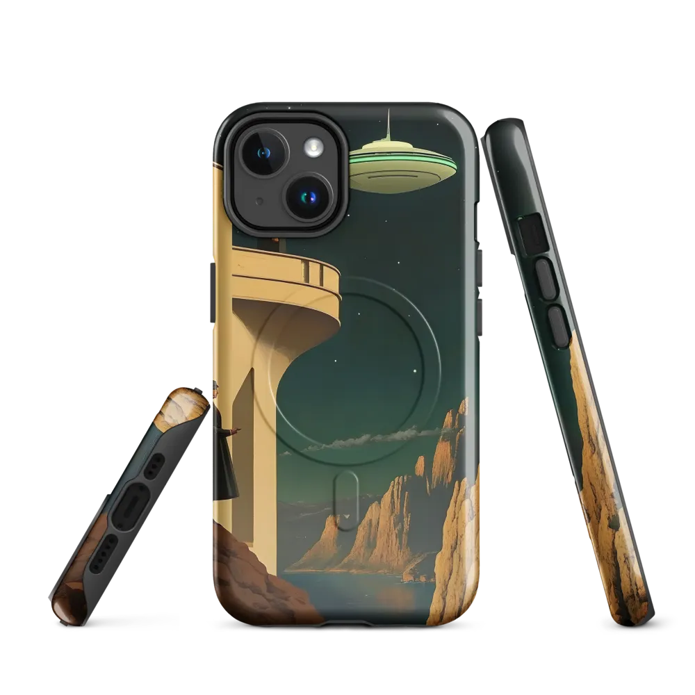 Encountering the Unknown | Phone Case |  14 | MagSafe® Tough Case | Glossy