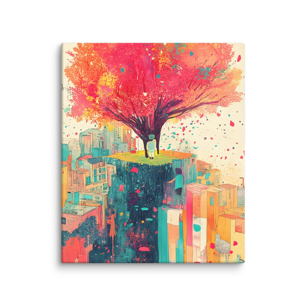 Whispers of Urban Dreams | Canvas | 20″×24″