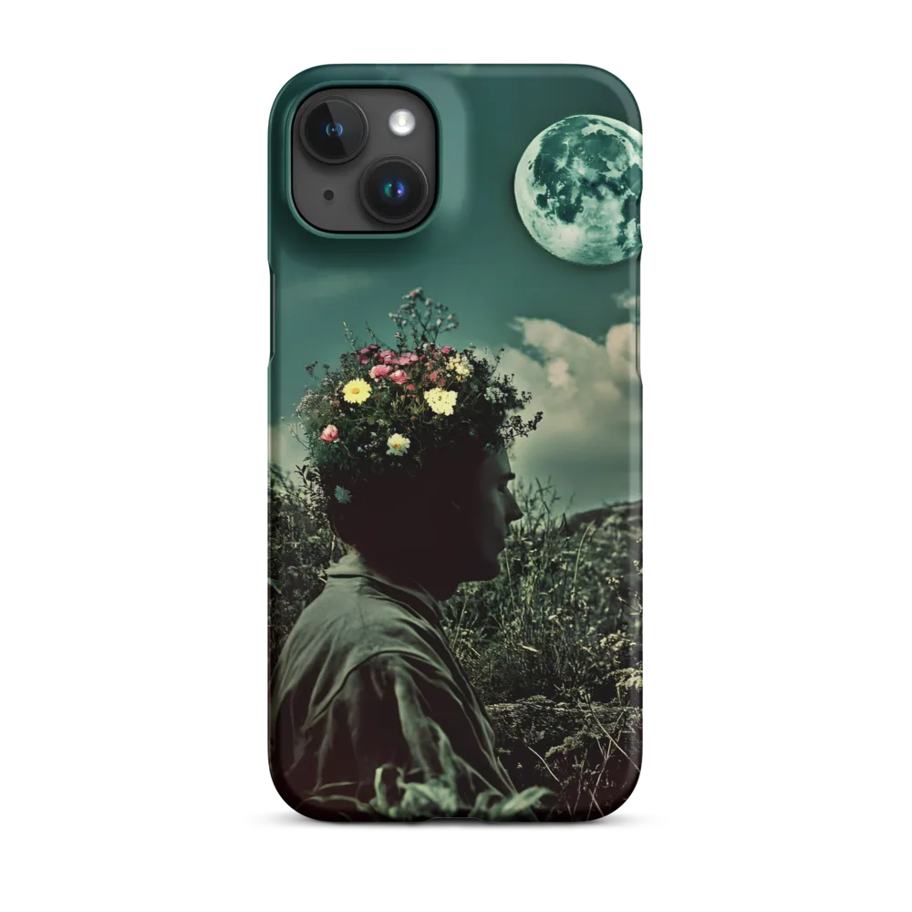 Moonlit Blossom | Phone Case |  15 Plus | Snap Case | Matte