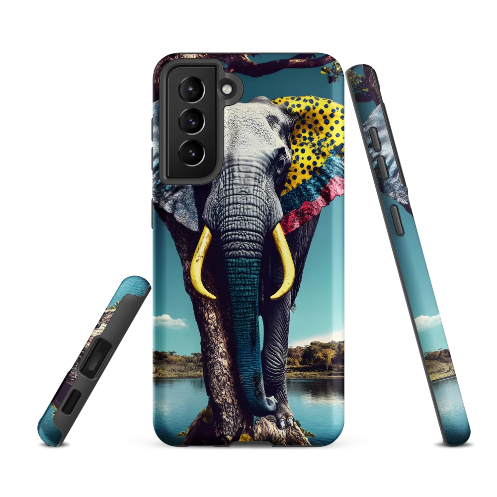 Playful Elegance: The Surreal Elephant