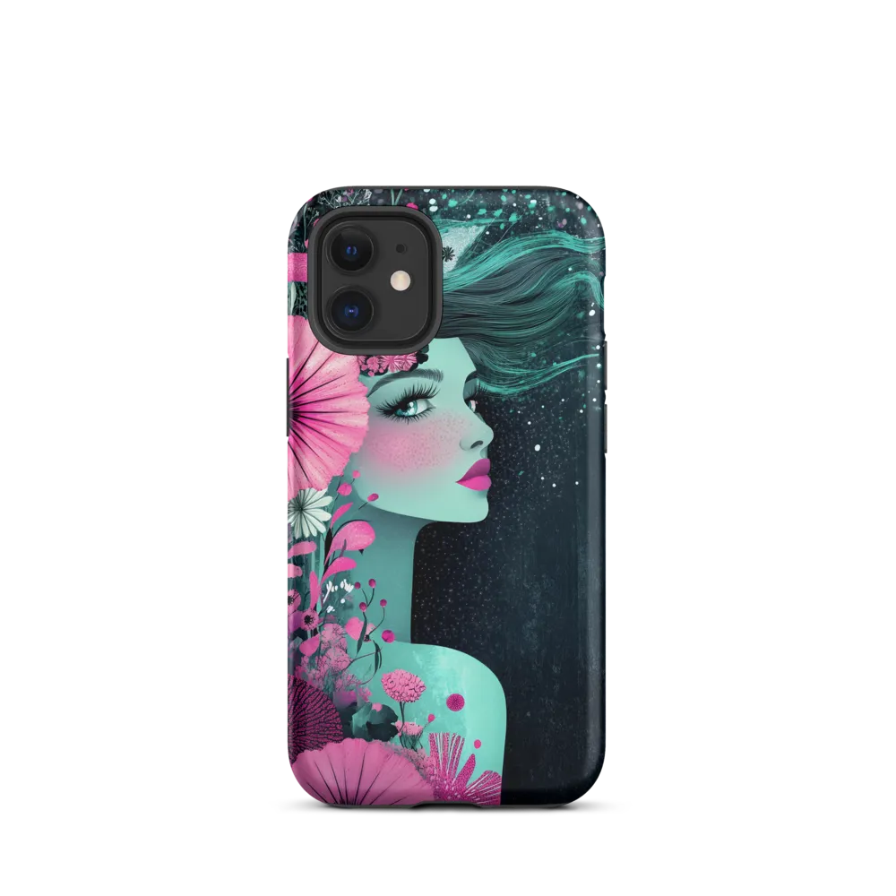 Floral Harmony: Portrait of Serenity