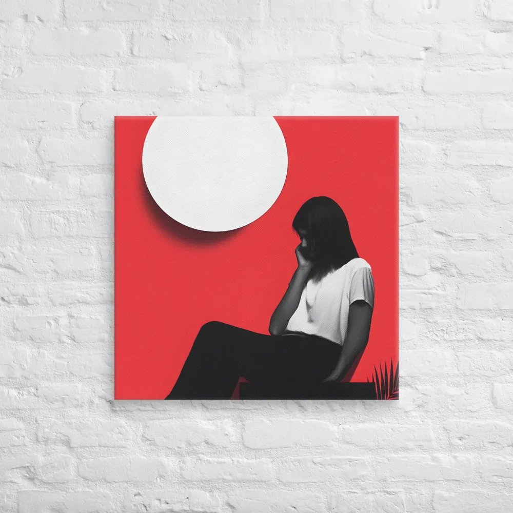 Contemplation in Red