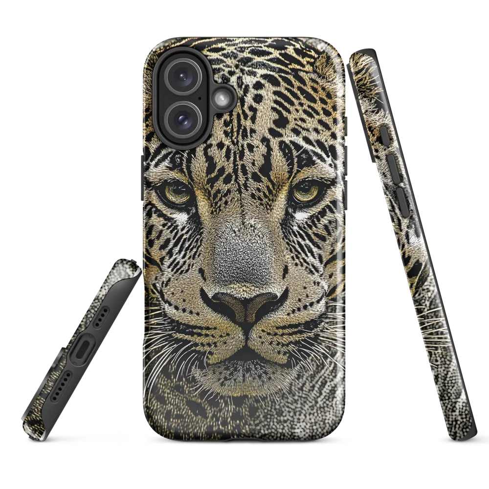 The Majestic Gaze: Portrait of a Leopard