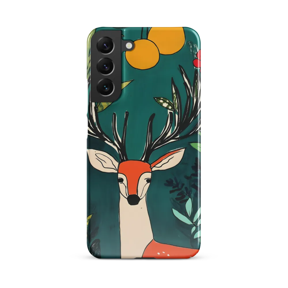 Nature's Embrace: The Majestic Deer | Phone Case |  S22 Plus | Snap Case | Glossy