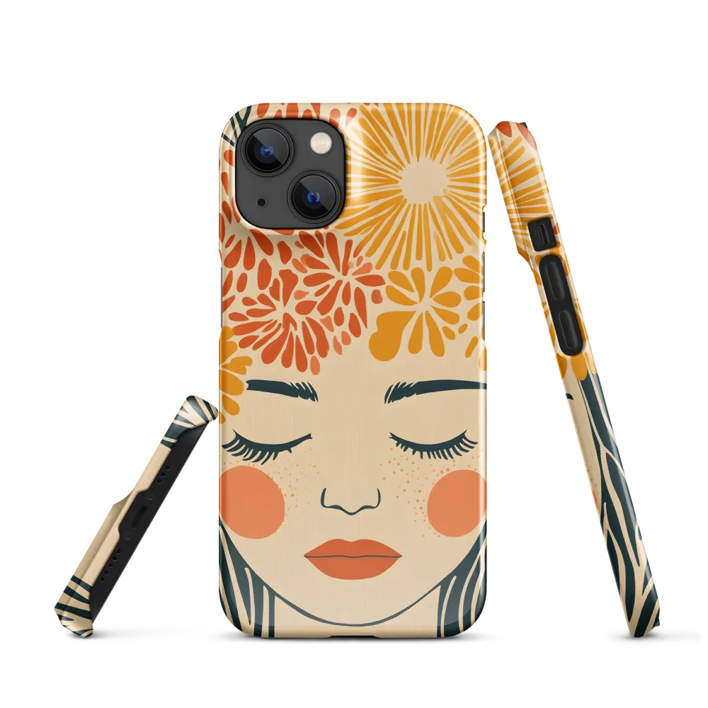 Serenity in Bloom | Phone Case |  14 | Snap Case | Glossy