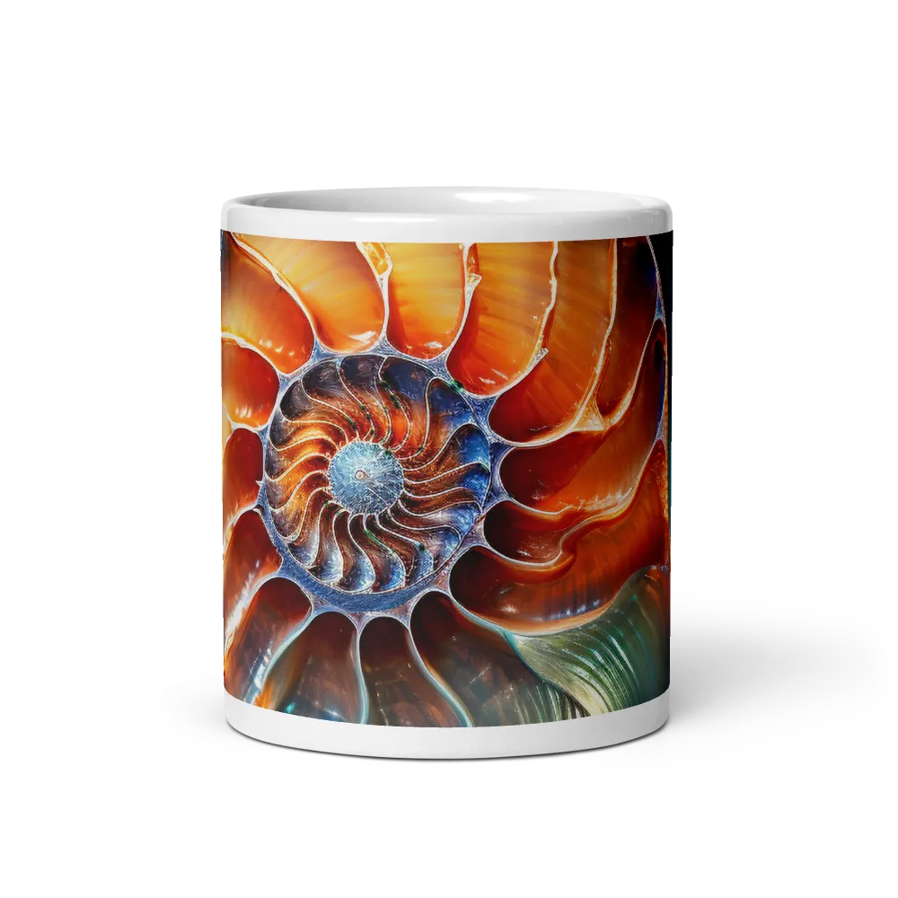 Elegance of the Nautilus Shell | Mugs | Multiple Sizes & Colors