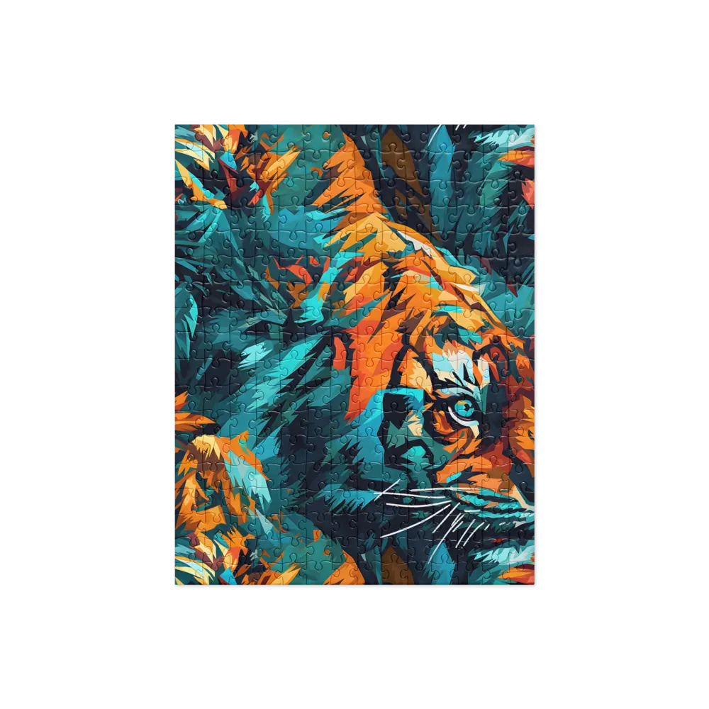 Dynamic Essence of the Tiger | Jigsaw Puzzle | 252/520 pieces