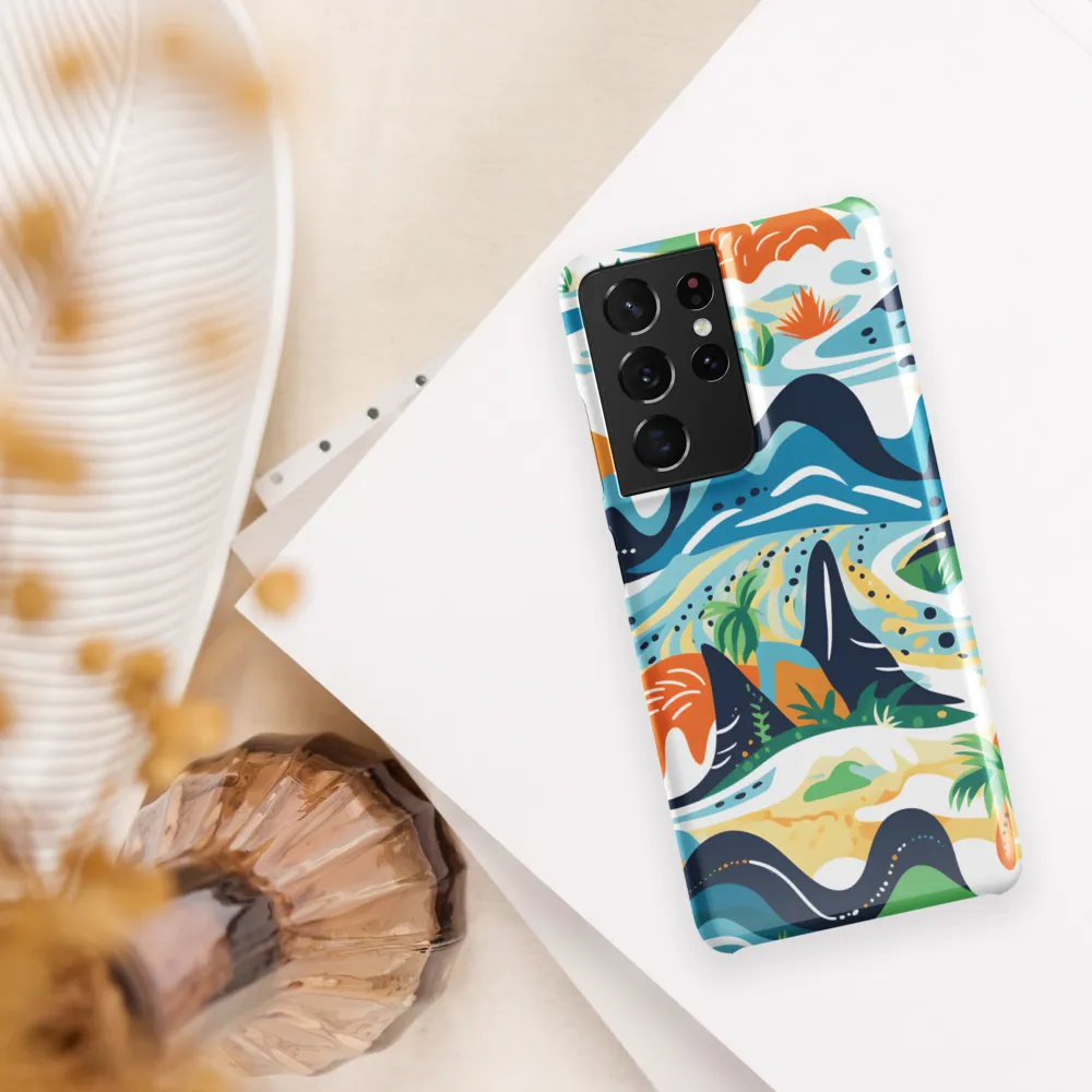 Abstract Tropical Landscape