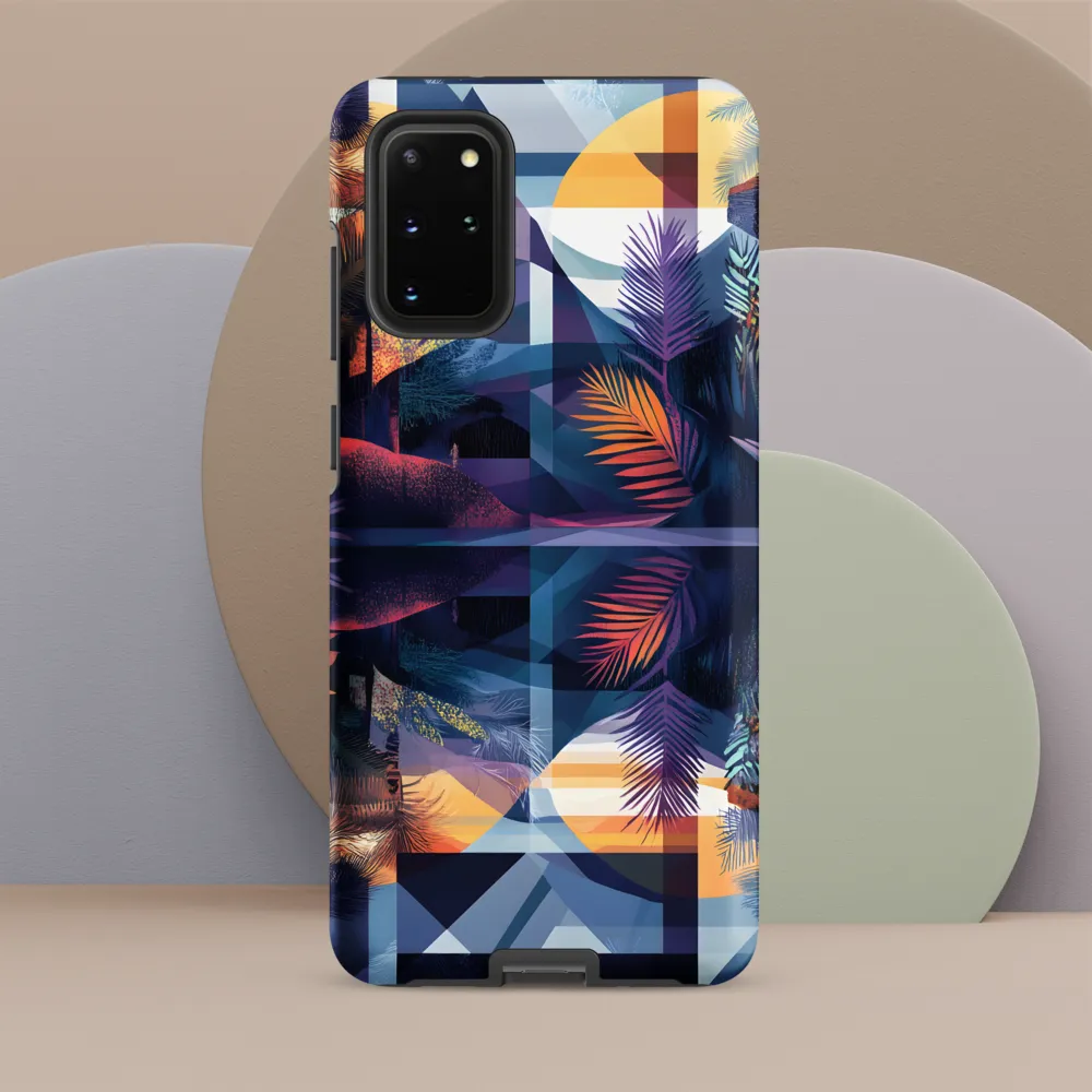 Tropical Serenity: A Modern Landscape