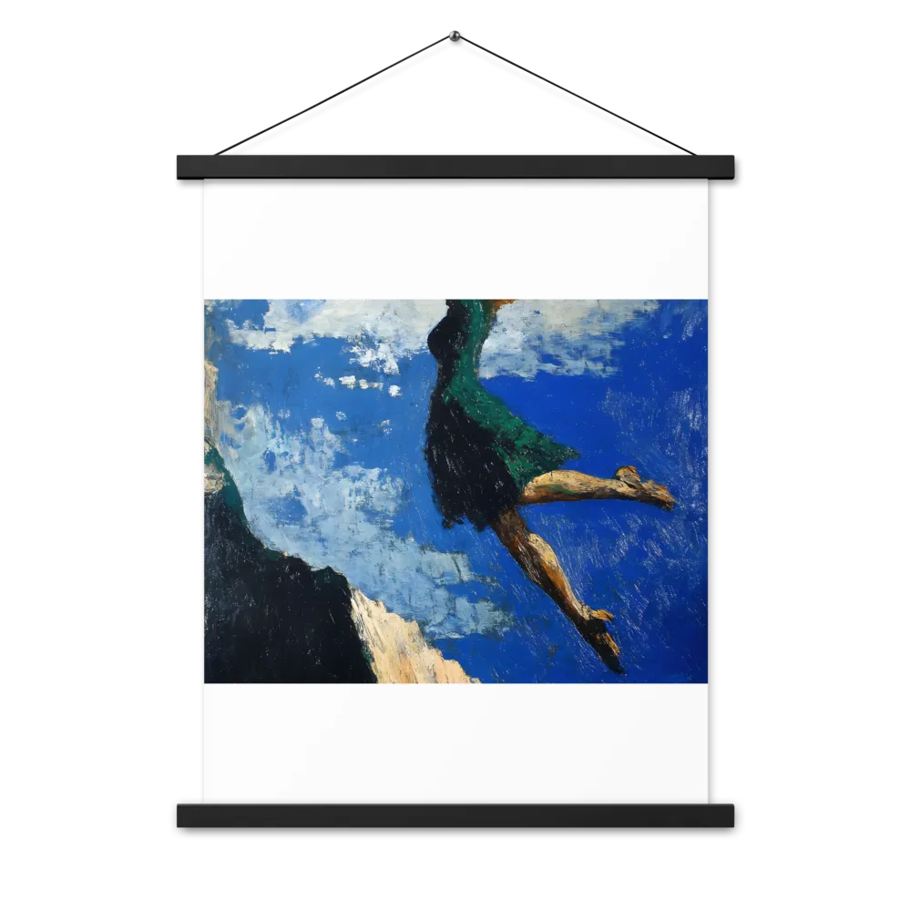 Boundless Ascent | Poster With Black Wood Hanger | 18″×24″