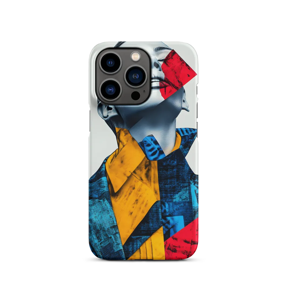 Fragmented Confidence: A Surreal Fashion Portrait | Phone Case |  13 Pro | Snap Case | Matte