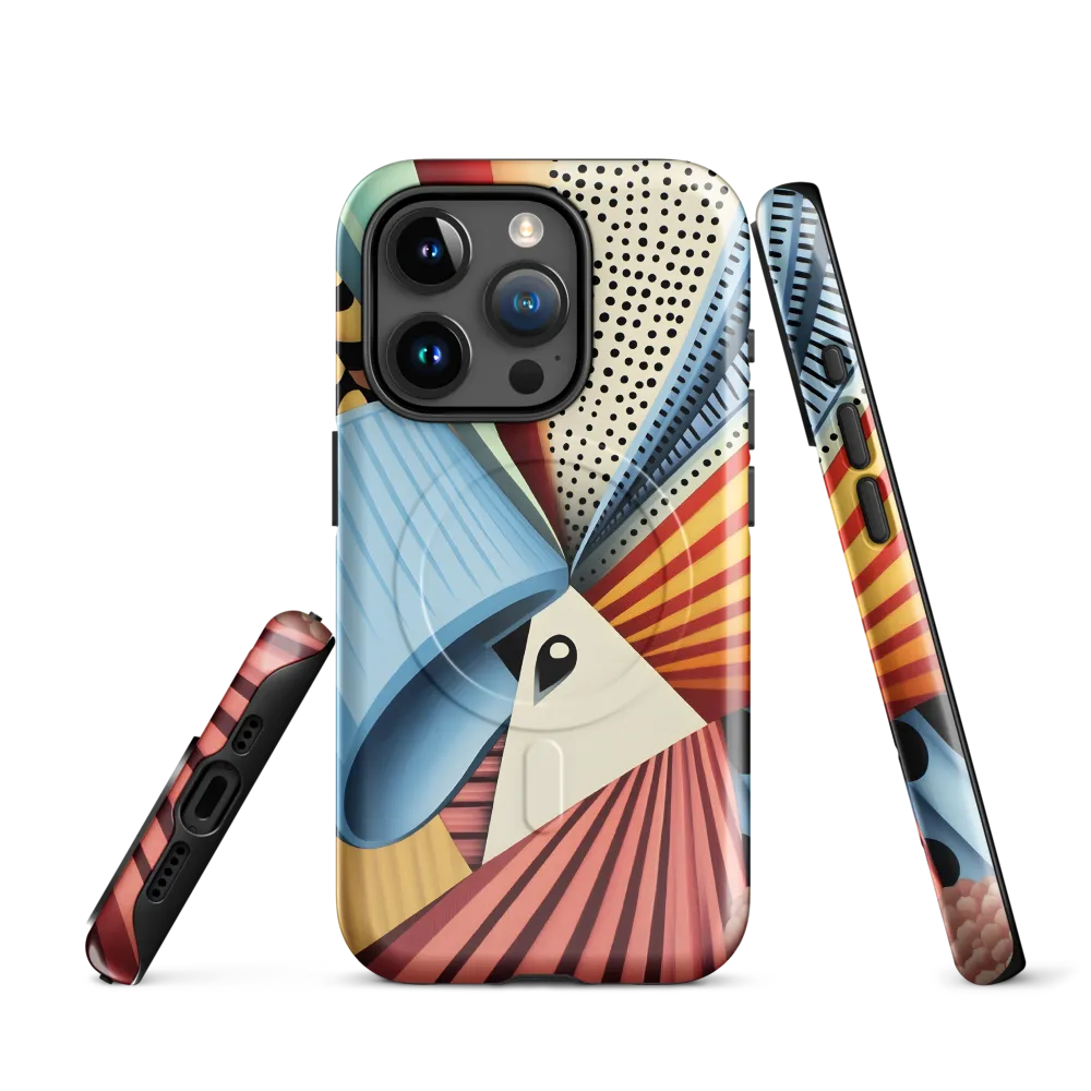 Symphony of Shapes | Phone Case |  15 Pro | MagSafe® Tough Case | Glossy