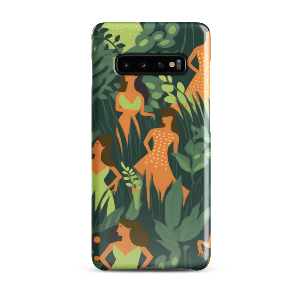 Harmony in Green | Phone Case |  S10 Plus | Snap Case | Glossy