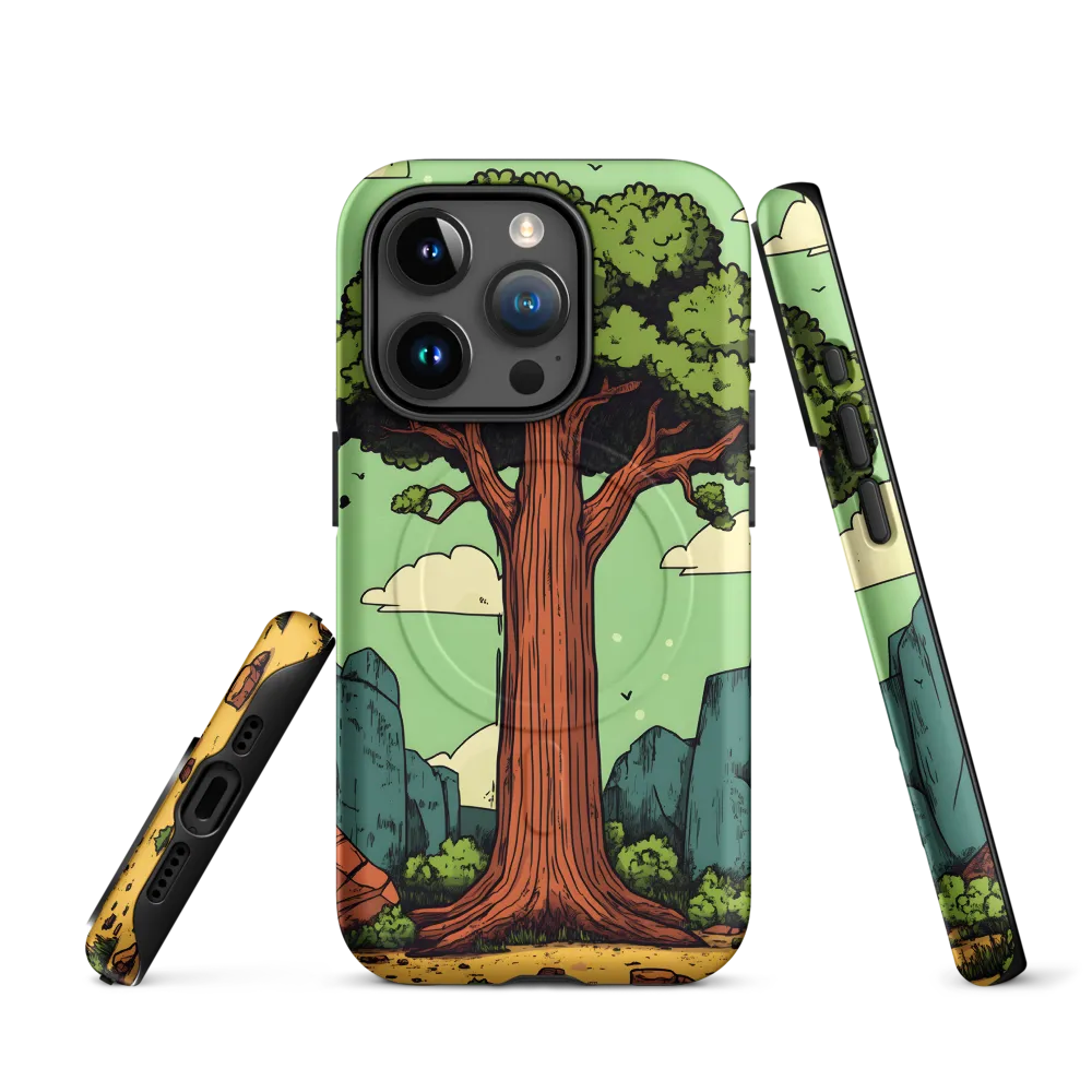 The Majestic Guardian | Phone Case |  15 Pro | MagSafe® Tough Case | Matte
