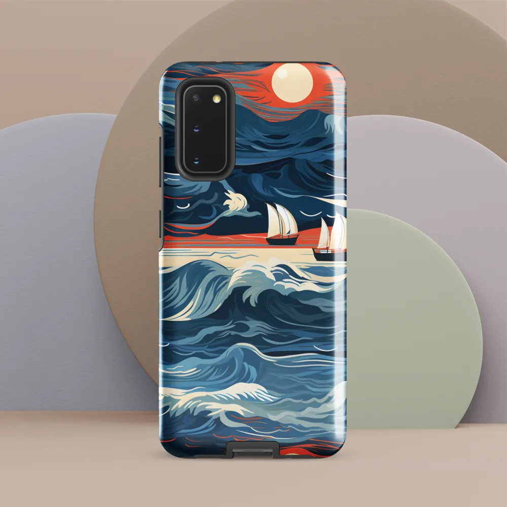 Ocean Whispers: A Voyage at Dusk