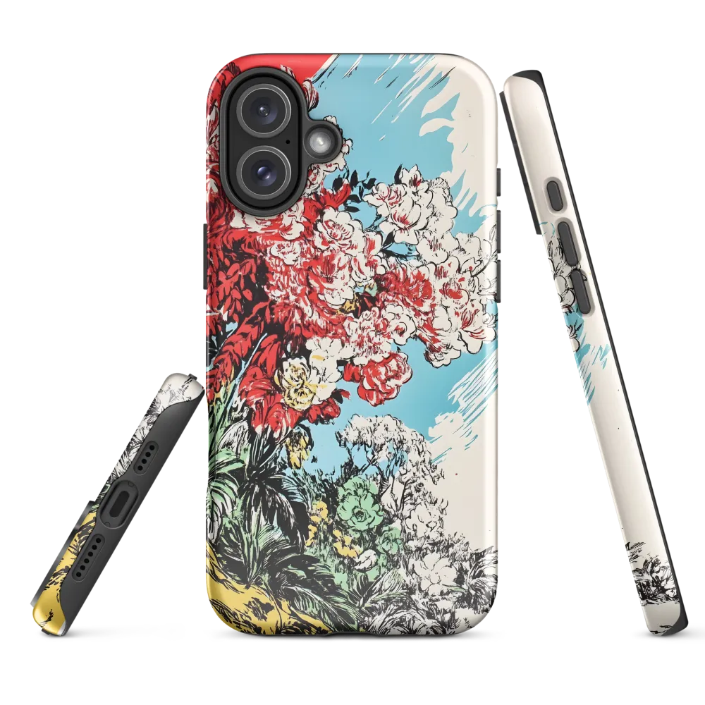 Floral Symphony in Bold Colors