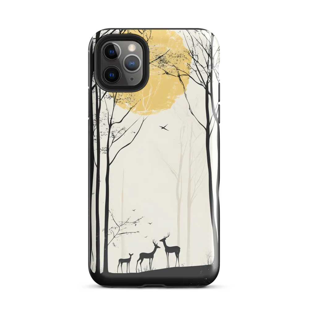 Silhouetted Serenity | Phone Case |  11 Pro Max | Tough Case | Glossy