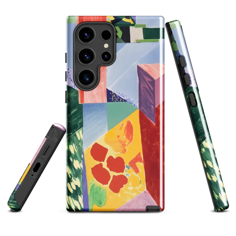 Interplay of Geometry and Color | Phone Case |  S24 Ultra | Tough Case | Glossy